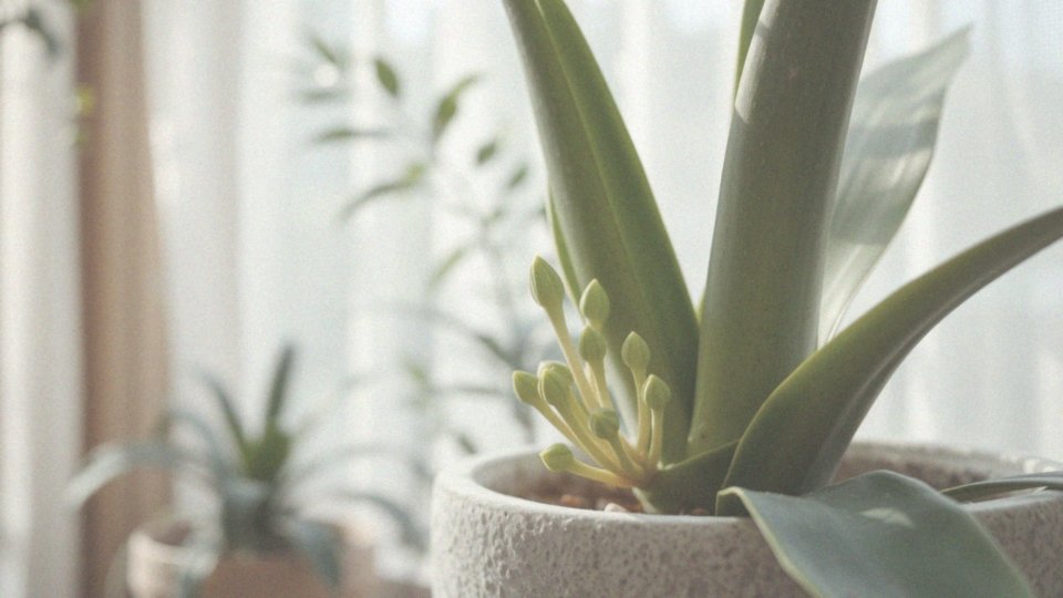 Jakie młode sadzonki tworzy bromelia po kwitnieniu?
