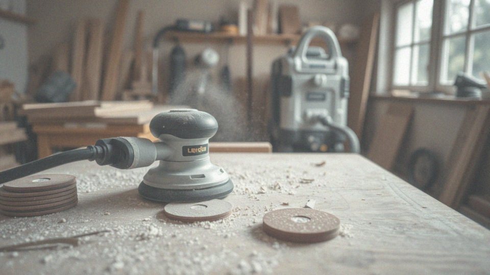 Jakie technologie poprawiają komfort pracy z szlifierką mimośrodową?