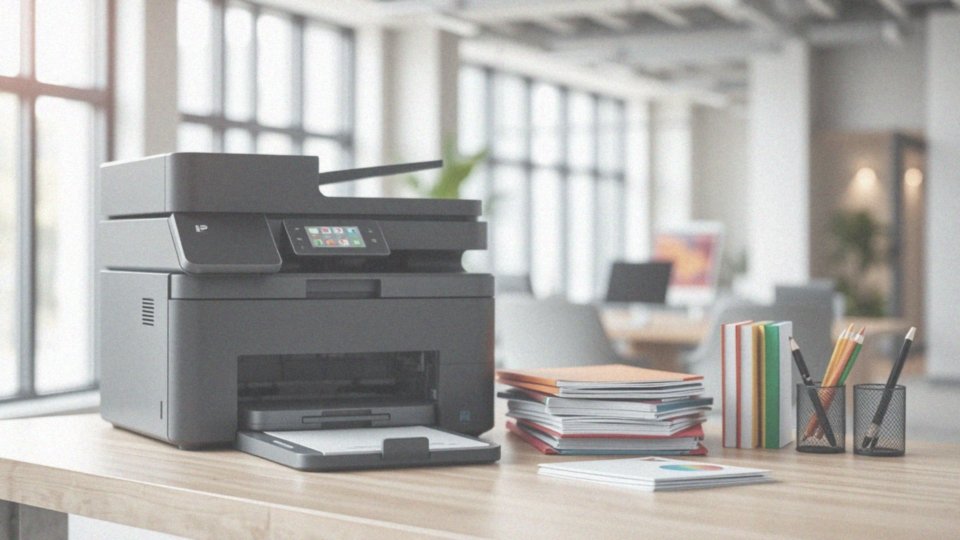 Jakie formaty papieru obsługują urządzenia wielofunkcyjne laserowe kolorowe?