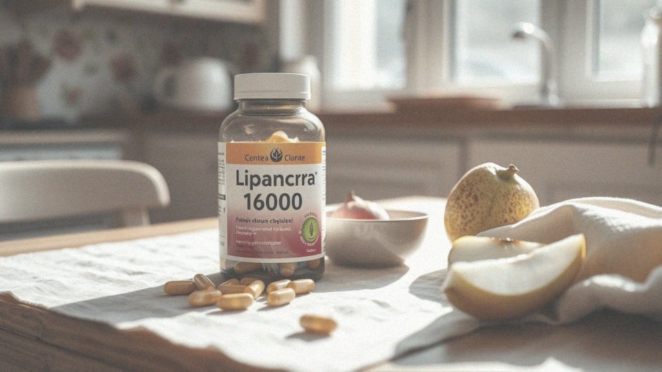 Jak Lipancrea 16000 wpływa na trawienie?