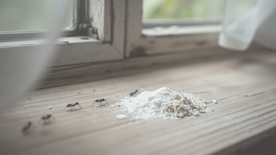 W jaki sposób soda oczyszczona pomaga w pozbyciu się mrówek?