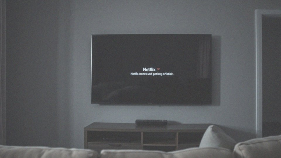 Jakie mogą być błędy w aplikacji Netflix na telewizorze?