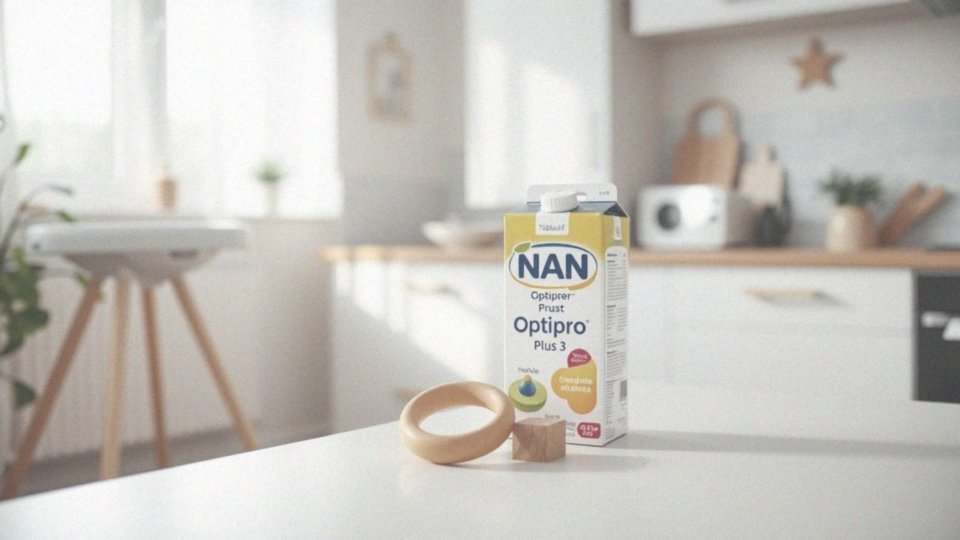 Jak NAN Optipro Plus 3 wspiera rozwój dziecka?