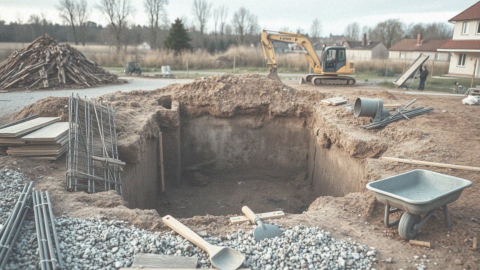 Jakie maszyny i narzędzia są potrzebne do budowy szamba?